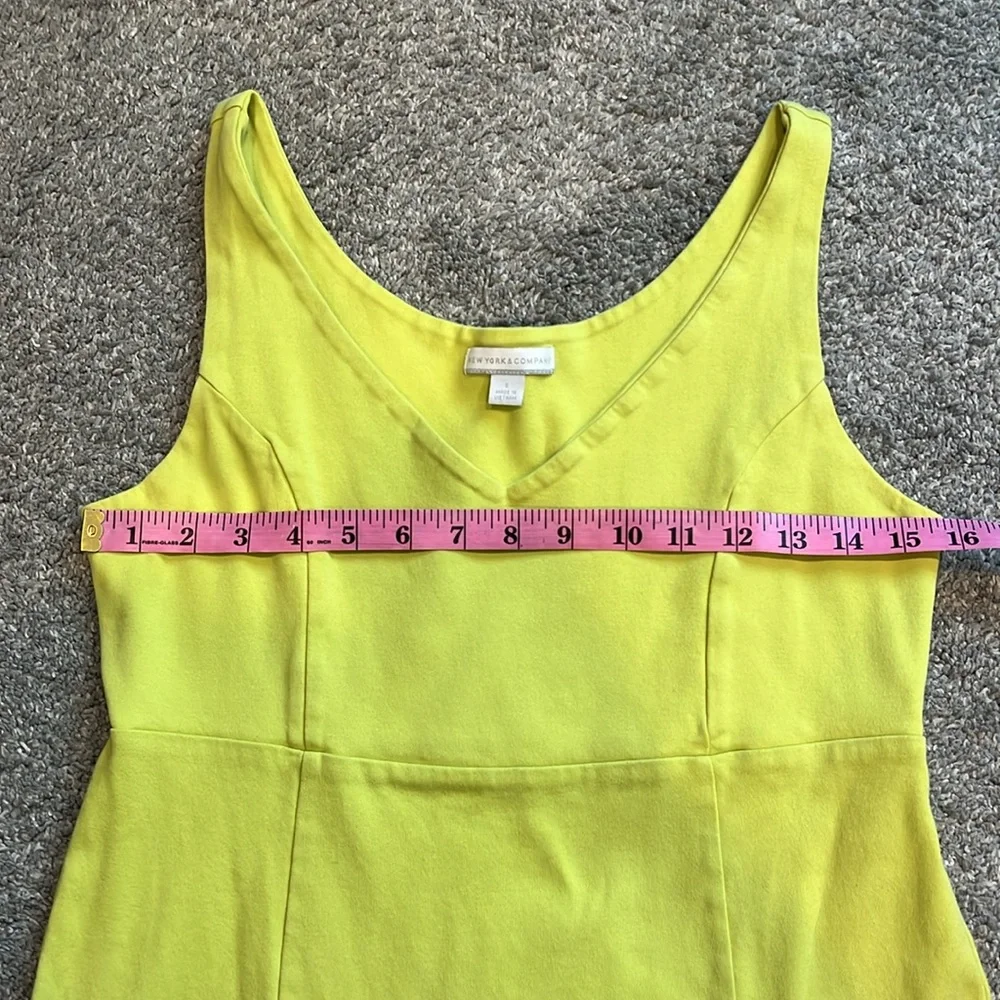 ☀️ NY & Company | Sleeveless Cotton Mini Dress - Picture 2 of 9